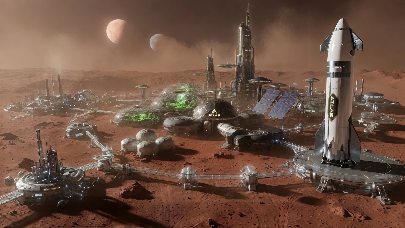 Martian colony vision
